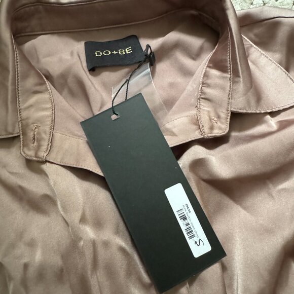 NWT DO+BE Cappuccino Colored Boutique Dress Sz S - Picture 4 of 8